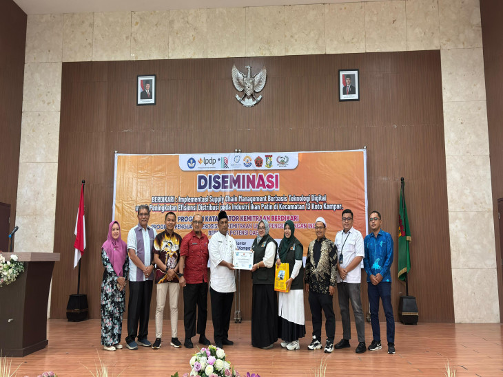 Dinas Perikanan Kabupaten Kampar Dukung Digitalisasi Rantai Pasok Ikan Patin