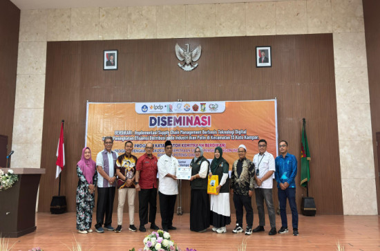 Dinas Perikanan Kabupaten Kampar Dukung Digitalisasi Rantai Pasok Ikan Patin